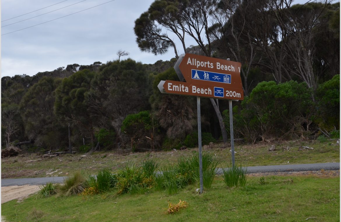 allports campground emita flinders island