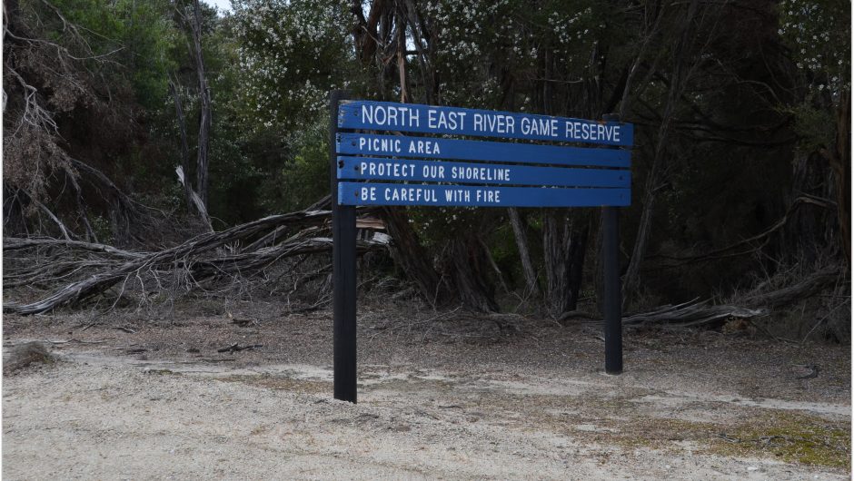 Camping North East River Flinders Island